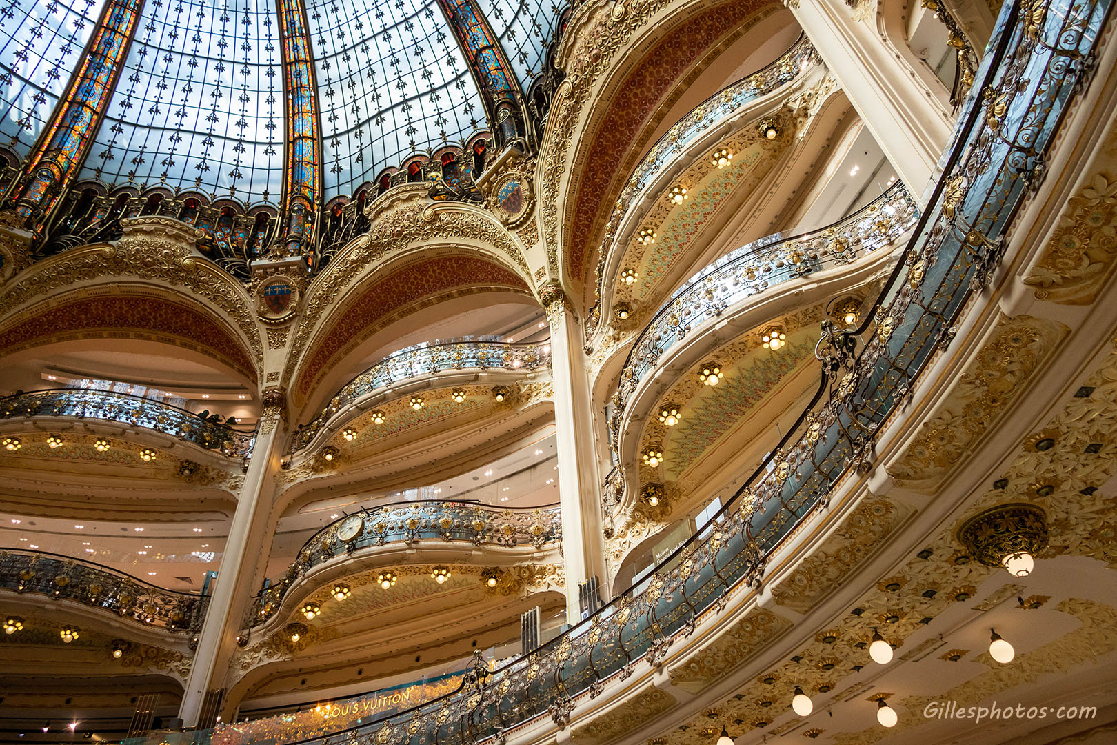 Balcons  des nouvelles Galeries Lafayette
